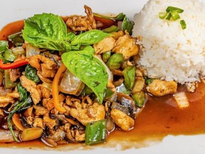 Thai Basil Chicken Stir-Fry