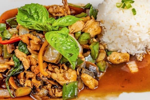 Thai Basil Chicken Stir-Fry