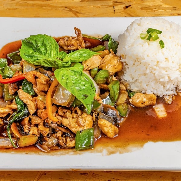 Thai Basil Chicken Stir Fry