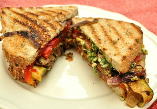 Grilled Vegetable Sandwich