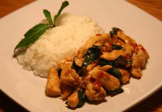 Thai Basil Chicken Stir-Fry