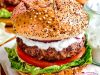 Mediterranean Lamb Burgers 2 Mediterranean Lamb Burgers