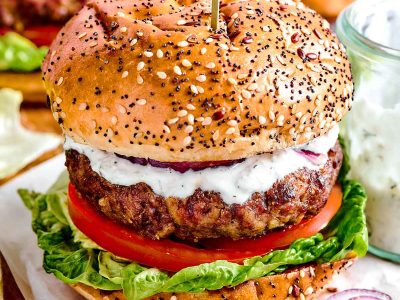Mediterranean Lamb Burgers