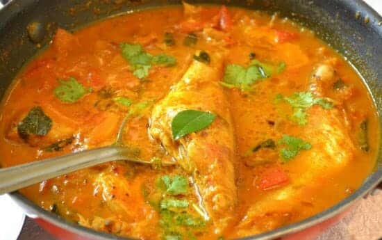 Chettinad Meen Kuzhambu (Chettinad Fish Curry)