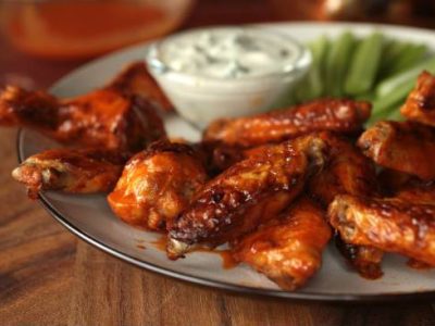 Spicy Mustard Chicken Wings