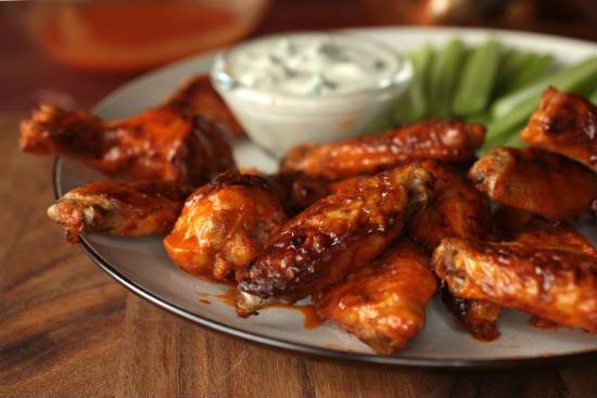 Spicy Mustard Chicken Wings
