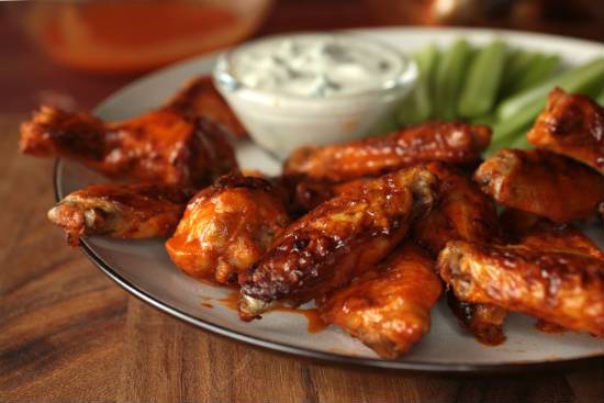 Spicy Mustard Chicken Wings