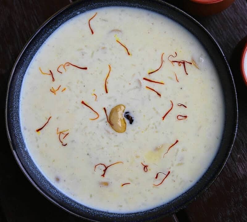 Paal Payasam (Milk Kheer)