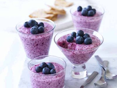 Blueberry Mousse