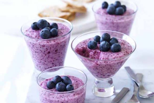 Blueberry Mousse