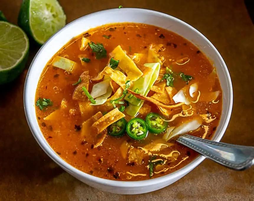 Chicken Tortilla Soup 5 Chicken Tortilla Soup