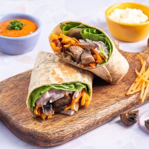 Vietnamese Chicken Wraps