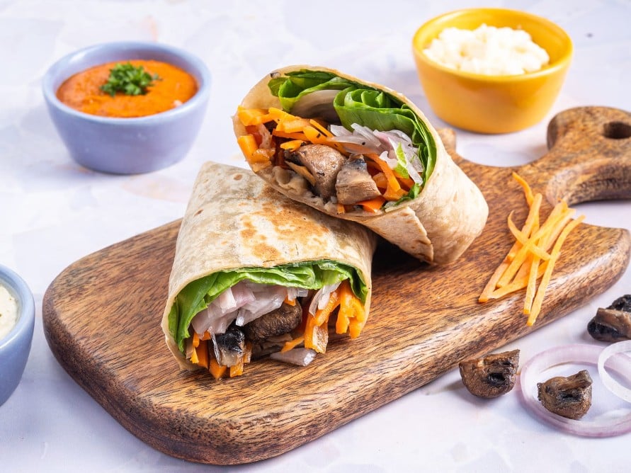 Vietnamese Chicken Wraps