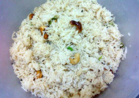 Cashew Pulao (Kaju Pulao)