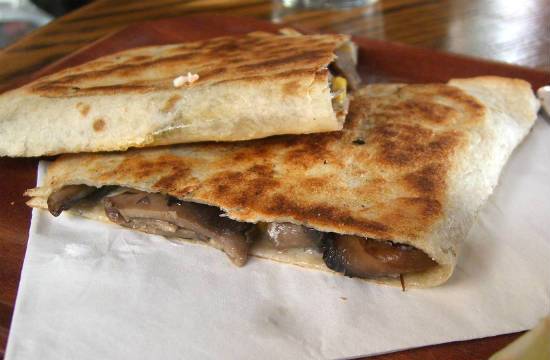 Mushroom Quesadillas