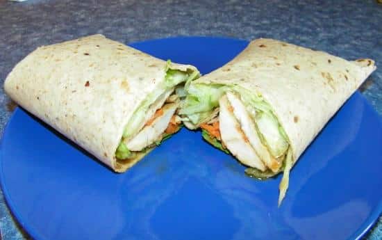 Vietnamese Chicken Wraps