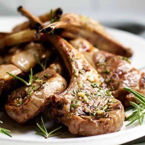 Grilled-Lamb Chops