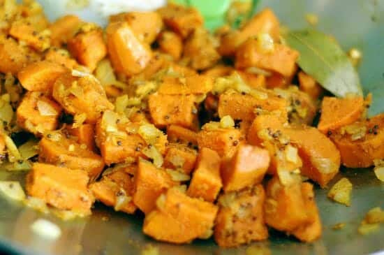Bombay Sweet Potatoes