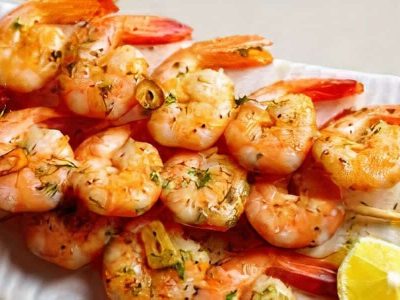 Shrimp Kebab