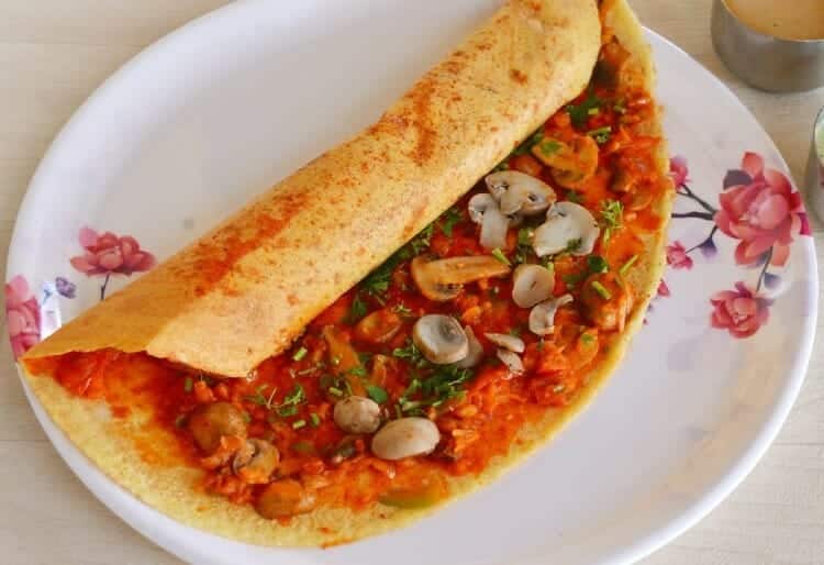 Mushroom Dosa