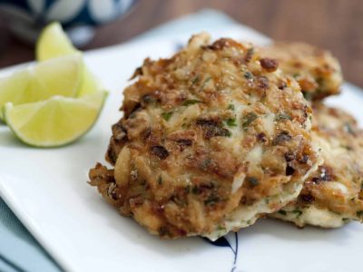 Sweet Chilli Crab Cakes