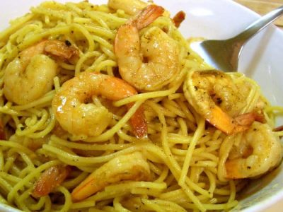 Garlic Butter Shrimp Pasta