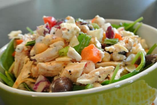 Mediterranean Chicken Salad