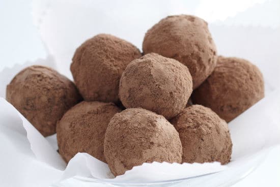 Rum and Raisin Truffles