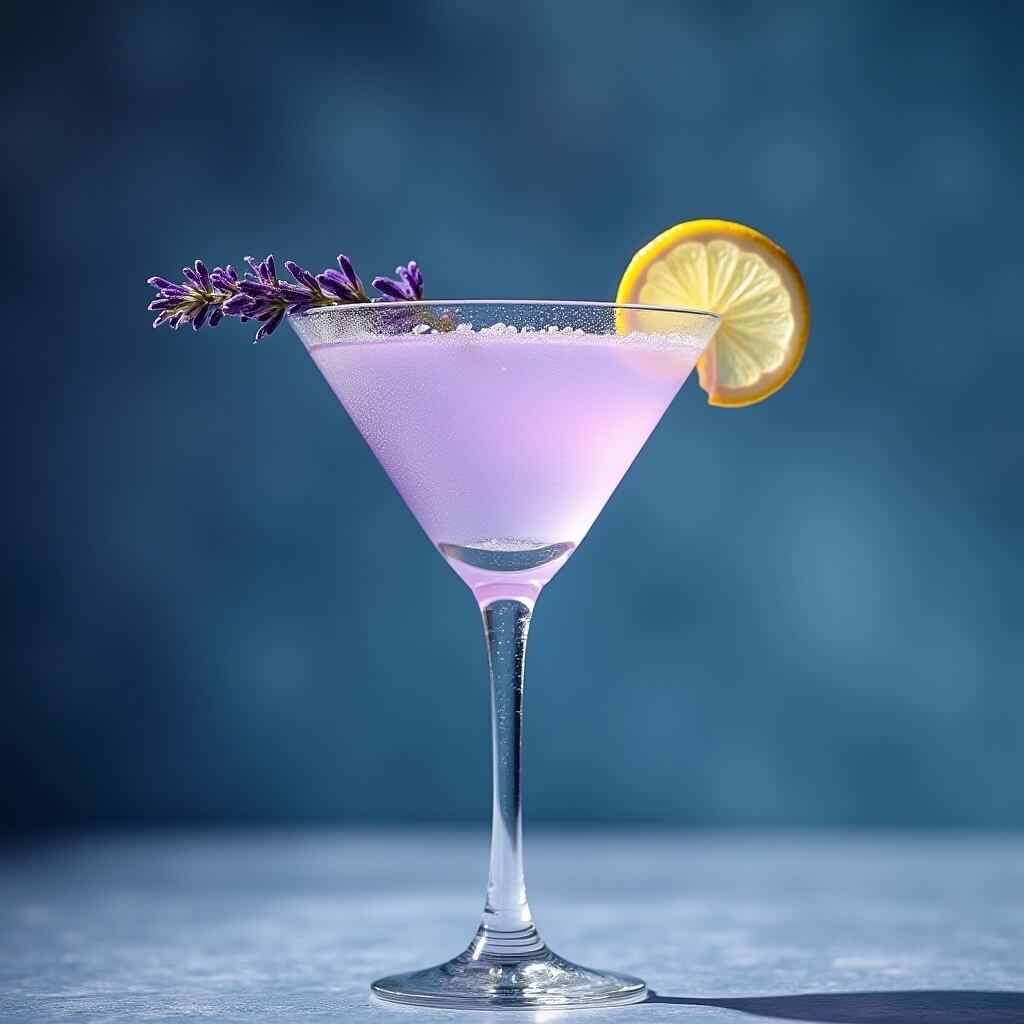 Lavender Lemon Mocktini