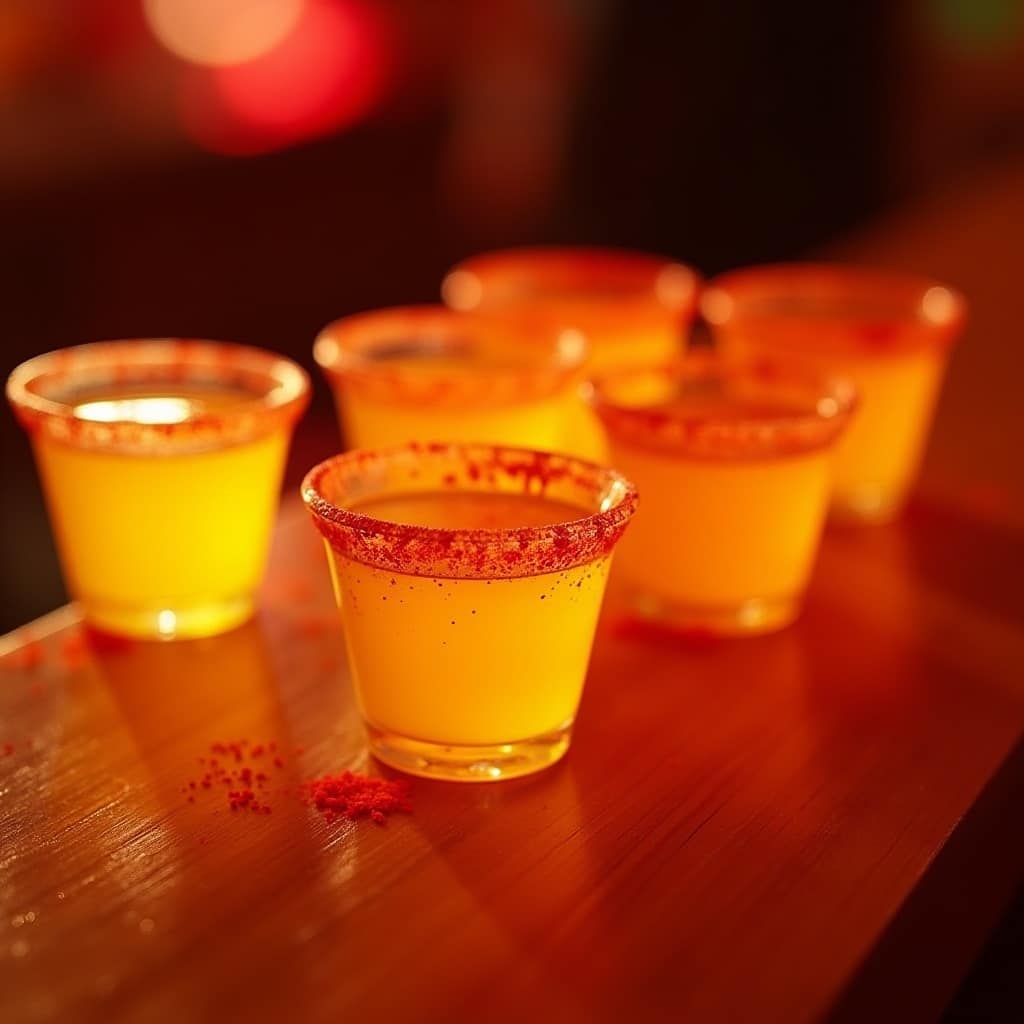What Are the 25 Best New Year's Cocktails to Try This Year? 21 Mango Chilli Jello Shots