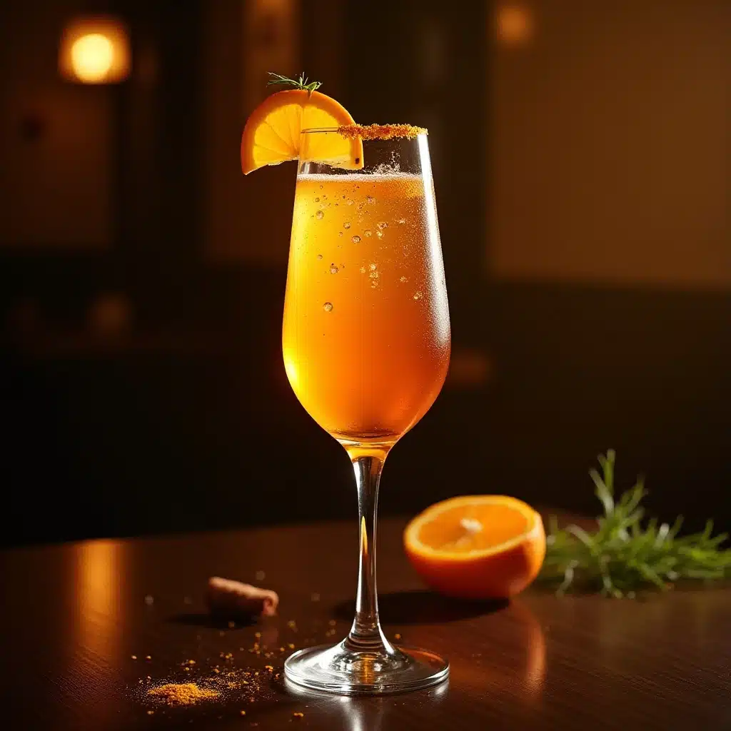 What Are the 25 Best New Year's Cocktails to Try This Year? 8 Mimosa with an Indian Twist