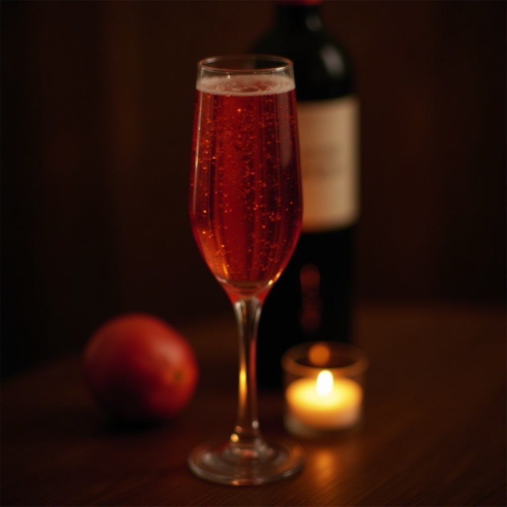 What Are the 25 Best New Year's Cocktails to Try This Year? 9 Pomegranate Champagne Fizz