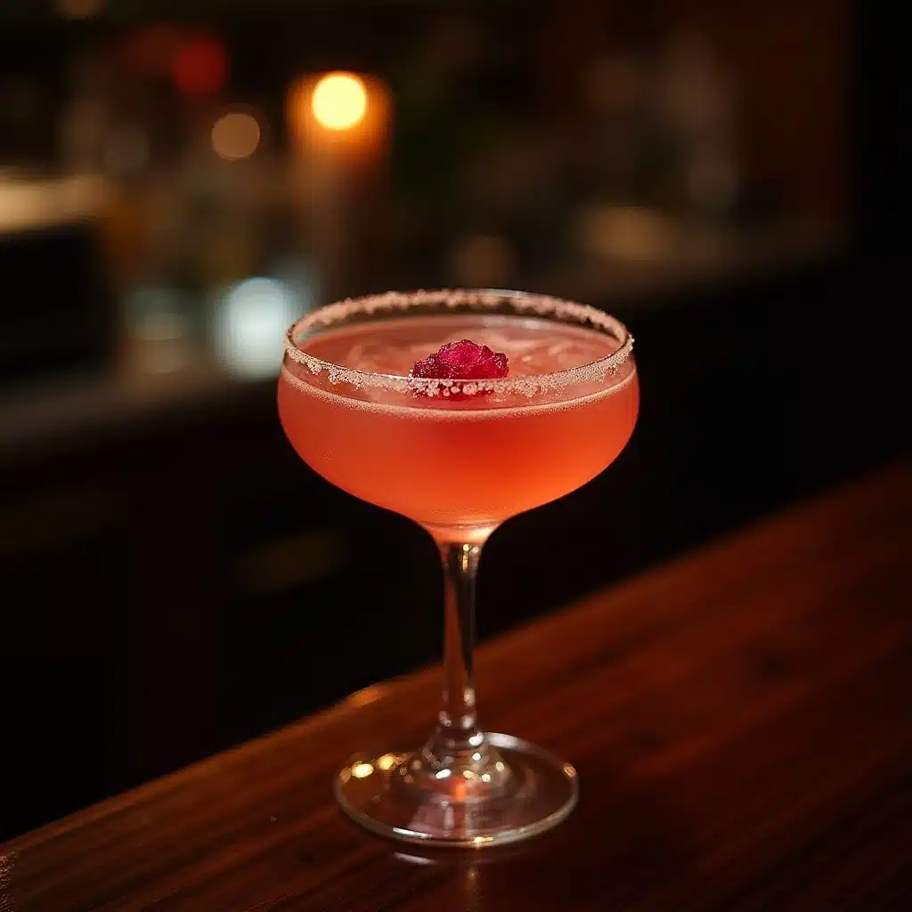 What Are the 25 Best New Year's Cocktails to Try This Year? 6 Rose Lemon Gin Fizz