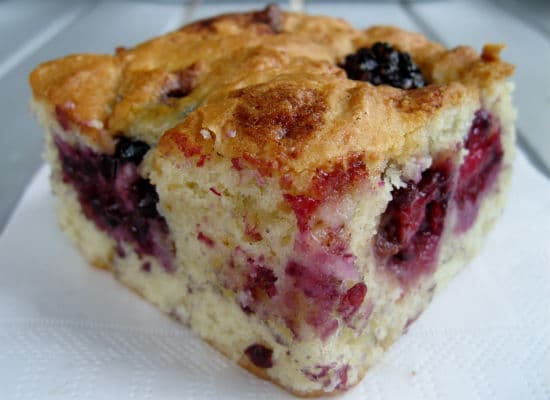 Blackberry Coffee Cake