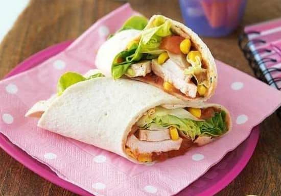 Chicken and Salsa Wrap