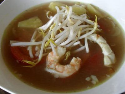 Pineapple Seafood Soup