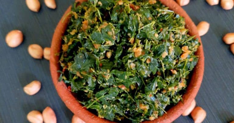Murungai Keerai Poriyal (Drumstick Leaves Poriyal)
