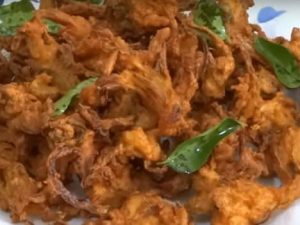 Chickpeas Mint Pakoda