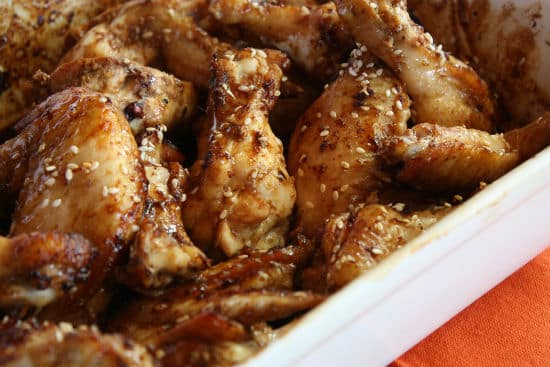 Sticky Chicken Wings