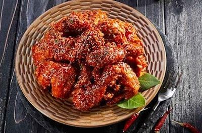 Thai Peanut Chicken Wings