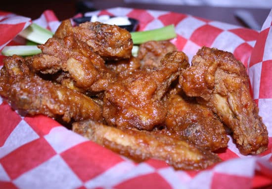 Thai Peanut Chicken Wings