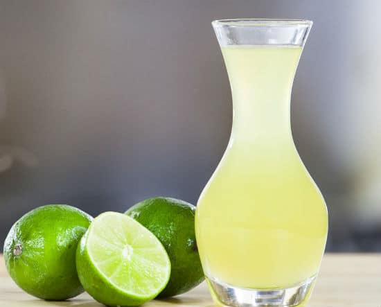 Homemade Lime Cordial