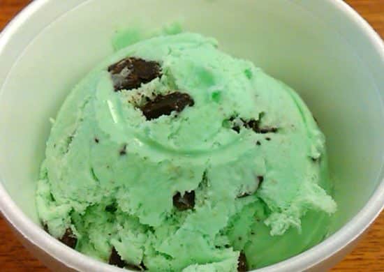 Mint Chocolate Chip Ice Cream