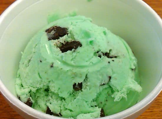 Mint Chocolate Chip Ice Cream