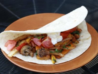 Chickpeas Fajitas