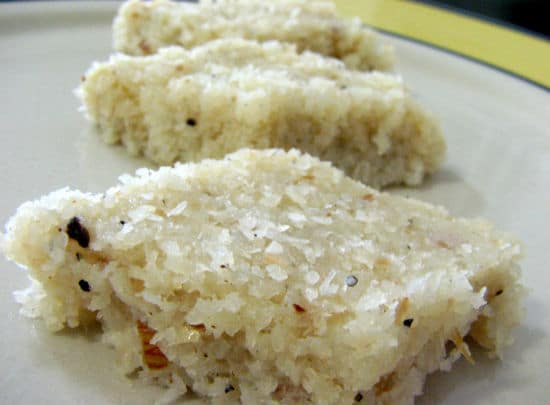 Kobbari Mithai (Dry Coconut Burfi)