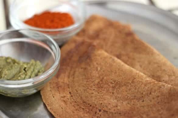 Ragi Dosa (Ragi Dosai)