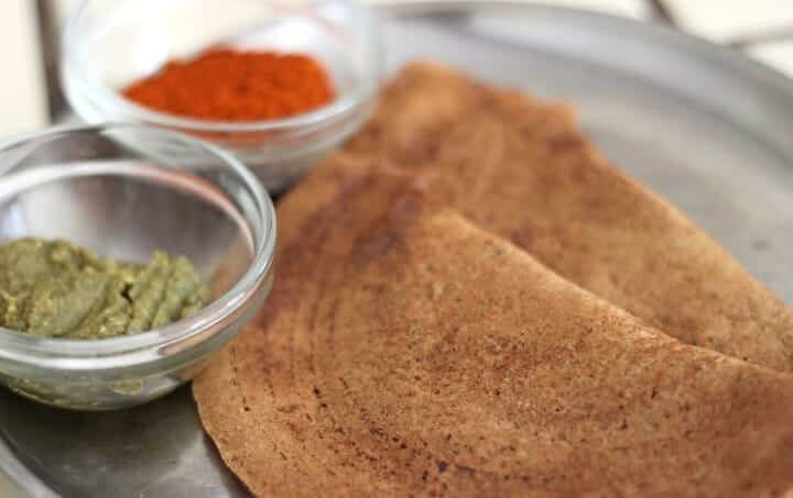 Ragi Dosa (Ragi Dosai)