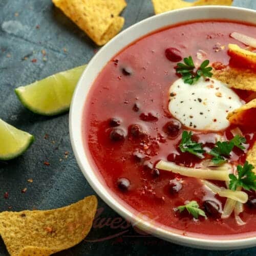 Mexican Chilli Bean Soup