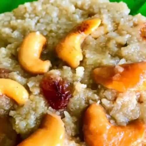 Thinai Halwa